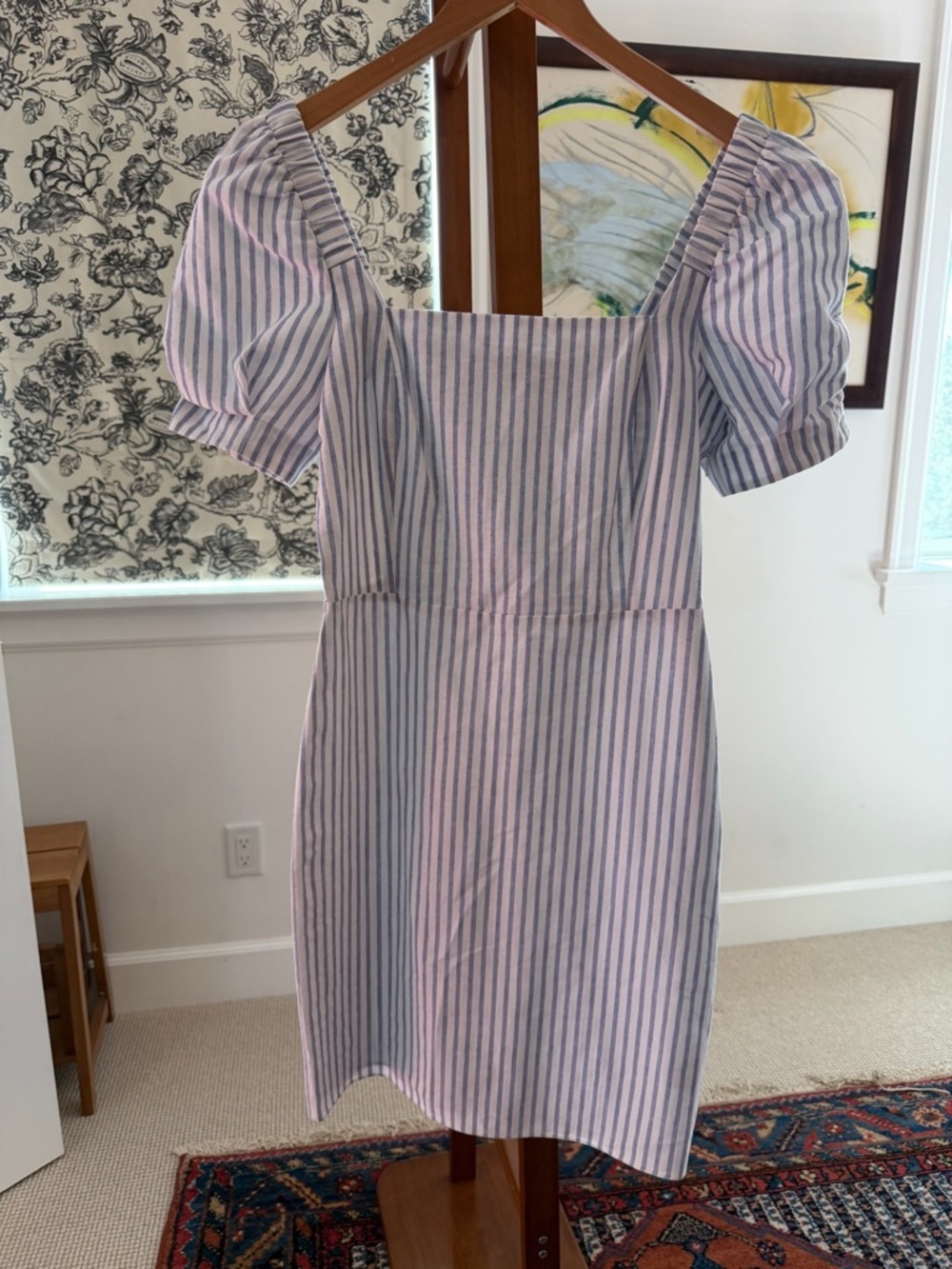 Rebecca Minkoff Puff-Sleeve Mini Dress